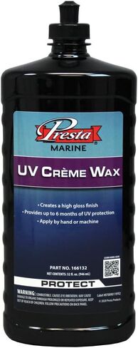 Presta 166132 UV Crème Wax for Fiberglass, Gel Coat and Painted Surfaces - 32 Oz. in Saudi Arabia
