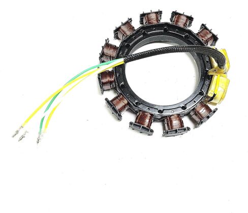 Stator for Mercury 174-2075K1 Outboard 30,40,45,50,55,60,65,75,90 HP Jet 398-832074A5 832074A11 832075A13 832075A14 9873A15 9873A18 9873A29 2 Stroke 2/3 Cylinder 9-Amp 1995-2005 in Saudi Arabia
