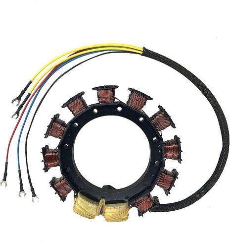 Stator For Mercury 18-5856 Outboard 40 HP 174-5255 398-5256 398-5255 398-4770 10-Amp 2 Stroke 2-Cylinder 1972-1981 in Saudi Arabia