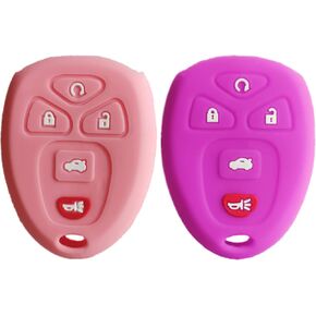 Smart Key Fob Covers Case Protector Keyless Remote Holder for Buick Gmc Chevrolet Cadillac Special
