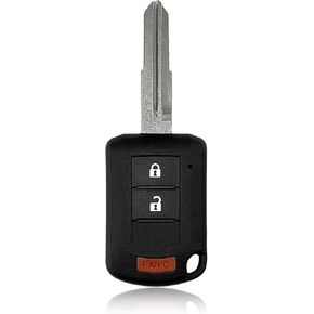 Replacement for Mitsubishi Lancer Outlander Sport Key Fob Remote Control 2016 2017 2018 2019 3 Buttons 315MHz OUCJ166N,Black