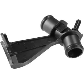 Engine Radiator Water Outlet Coolant Pipe No.165770T030 - Car Outlet Heater Hose Connector - for Toyota Corolla 1.8L 2009-2014 Plastic Black 1 Pc Durable Material