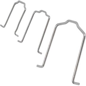 Radiator Hose Clip Retaining Spring Horse Shoe Clip Clamp 154 23 Replacement for BMW E39 E60 E38 E46 E90 745Li X5 325i 328i M3 540i 740iL 740i(3 pack)