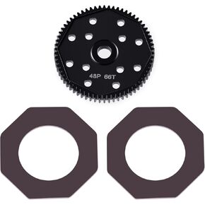 Steel Spur Gear 66T 72T 81T 84T 48P Hardened Steel Upgrades Main Gear for Team Associated DR10 RC10 B4 B5 T4 T5 (72T)