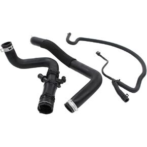 MOTOKU Radiator Coolant Upper and Lower Hose and Overflow Hose for Land Rover LR4 Range Rover Sport 5.0 Naturally Aspirated 2010-2013