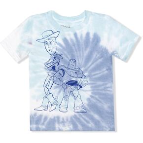 Disney Toy Story Woody and Buzz Lightyear Boys T-Shirt for Toddler and Big Kids