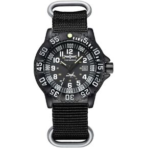 Military Watch Special Forces Swiss Luminous, Stainless Steel Tactical Night Watches for Men, Men's Watches. (Fabric Black Band)