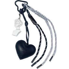 QTMY Sculpture Braided Keychain Bag Charms for Handbag Purse Backpack Accessories Bogg Bag,289