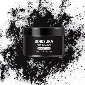 BOBISUKA Makeup Special Effects Dirt Powder for Halloween Makeup Theme Party Wedding Movies Stage Performances Cosplay(0.78 oz)(Gray Stone)