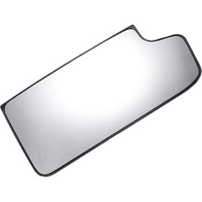 for Chevy Silverado 1500 3500 for GMC Sierra 2500 14-17 23444113 Passenger Right Side Tow Mirror Glass Truck Rearview Mirror Glass Lower Heated Exterior Mirror Replacement