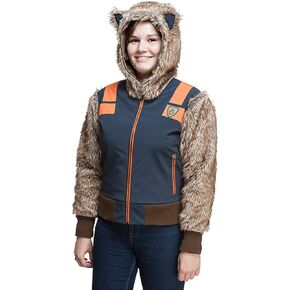 سترة نسائية من Ukonic Marvel Rocket Raccoon | 2X-كبير in Kuwait