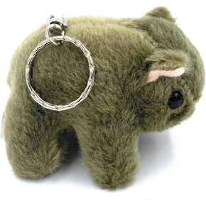 Wombat Keychain Plush Colah Key Chain Stuffed Animal Wombat Cute Tree Bear Keychains Bag Pendant Purse Charm Hangings for Decotraion