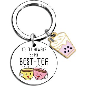 Bestie Gifts for Women Best Friend Keychain Friendship Gifts for Women Friends Gifts For Bestie Best Friend Birthday Christmas Funny Unique Gifts For Friends Women Besties BFF Cute Small