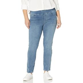 Tru Luxe Jeans Women's French Terry Knit Pull on 5 Pocket Jean