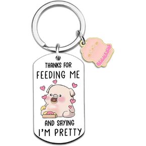 Valentines Day Gifts For Him Her Cute Penguin Pig Keychain For Boyfriend Girlfriend Birthday Presents Ideas