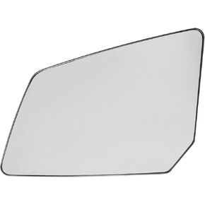 Right Passenger Side Heated Mirror Glass Assembly with Backing Plate Compatible With GMC Acadia Chevrolet Traverse Saturn Outlook Replaces 15951928