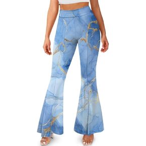 Flared Yoga Pants for Women Bell Bottom Leggings Plus Size Soft High Waisted Tummy Control Butt Liftin