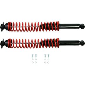 Gabriel 43171 Load Carrier Rear Towing Shocks Absorbers with Coil Springs for 1995-2001 Ford Explorer; 2001-2005 Ford Explorer Sport Trac; 1997-2001 Mercury Mountaineer - (1 Pair)