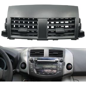 Center Dash A/C Outlet Air Vent Panel Cover for Toyota RAV4 2006 2007 2008 2009 2010 2011 2012 Replaces 55670-42060-B0 55663-42020 55670-0R010 55670-0R010-B0