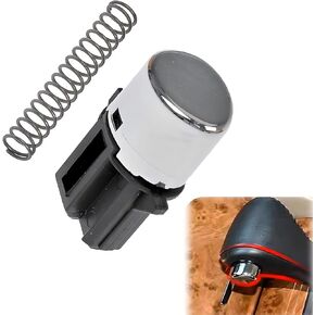 1 PC Car Gear Lever Button, Automatic Transmission Push Rod Ball Handle with Spring, Replacement OEM Number 54132-SDA-A81 Repair Accessories, Compatible with 03-07 Honda Accord (Black)