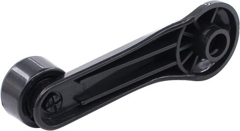 NewYall 2 قطعة مقبض كرنك يدوي للنافذة باللون الأسود مع مشابك تثبيت لسيارة Honda Civic 1984-2000 75330-SA0-00A in Saudi Arabia