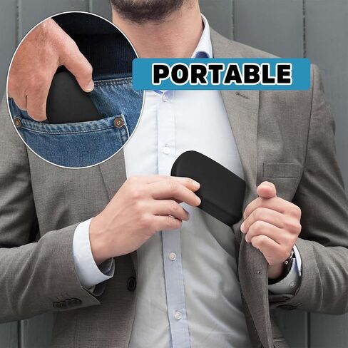 Eyeglasses Case Hard Shell, Reading Glasses Case with Cleaning Cloth for Men Women Girls Kids in Saudi Arabia