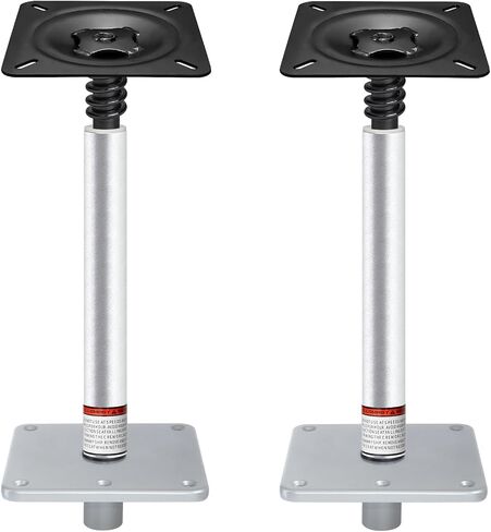 Boat Seat Pedestal Mount Package with Lock in 3/4" Boat Seat Pin Post & 7" x 7" Marine Boat Seat Base Pedestal Plate & Boat Seat Mount, Boat Seat Mount Kit for Boat Pontoon Boat Fishing Boat Bass Boat in Saudi Arabia