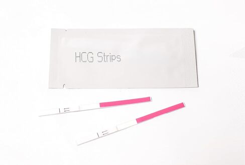 Pregnancy (HCG) Test Strips (25 Count) - Early Detection at Home Pregnancy Test, White in Saudi Arabia