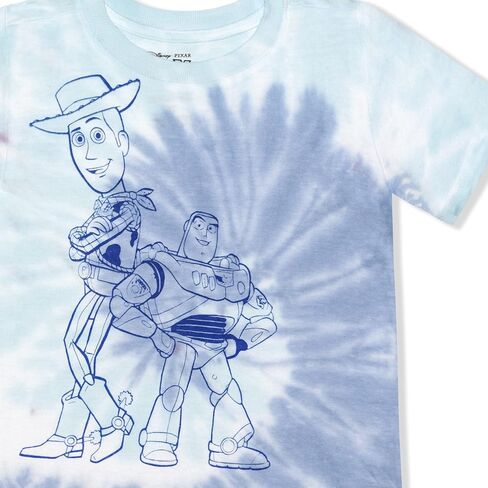 Disney Toy Story Woody and Buzz Lightyear Boys T-Shirt for Toddler and Big Kids in Saudi Arabia
