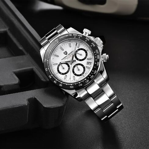 Pagani Design Men's Watches Sapphire Stainless Steel 100M Waterproof Luxury 40mm Sports Quartz Chronograph Wrist Watches in Kuwait