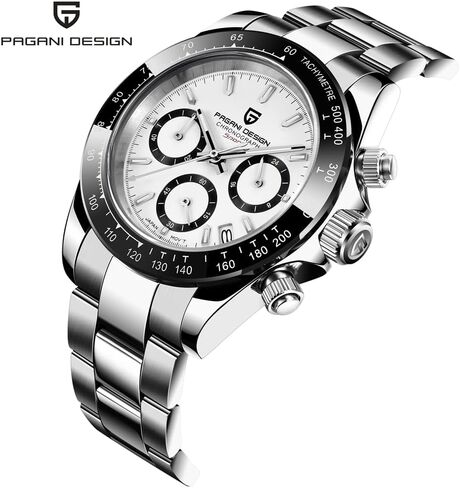 Pagani Design Men's Watches Sapphire Stainless Steel 100M Waterproof Luxury 40mm Sports Quartz Chronograph Wrist Watches in Kuwait