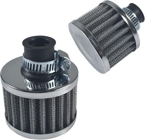 QZmotorsu 2PCS 12mm Air Filter Turbo Vent Breather For GX160 GX200 168F 5.5/6.5HP Engine 212cc Go Kart, red in Kuwait