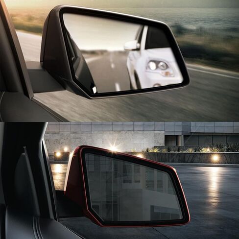 Right Passenger Side Heated Mirror Glass Assembly with Backing Plate Compatible With GMC Acadia Chevrolet Traverse Saturn Outlook Replaces 15951928 in Kuwait