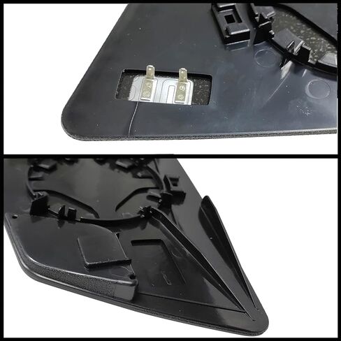 Right Passenger Side Heated Mirror Glass Assembly with Backing Plate Compatible With GMC Acadia Chevrolet Traverse Saturn Outlook Replaces 15951928 in Kuwait
