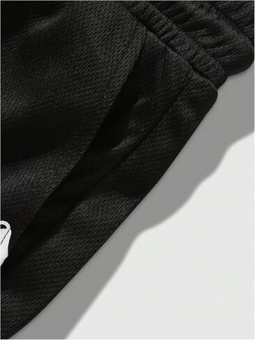 Men's 2 in 1 Running Shorts with Liner Cross Graphic Drawstring Athletic Gym Workout Shorts in Saudi Arabia
