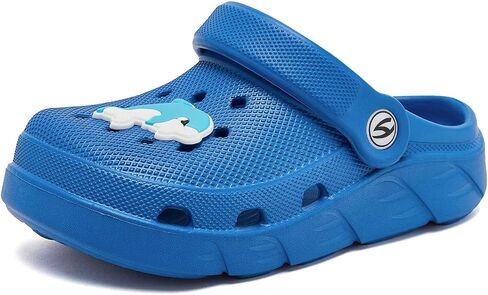 HOBIBEAR Kids Garden Clogs Toddler Sandals for Boys Girls Slipper Beach Water Shoes Slip on (Toddler/Little/Big Kids) in Kuwait