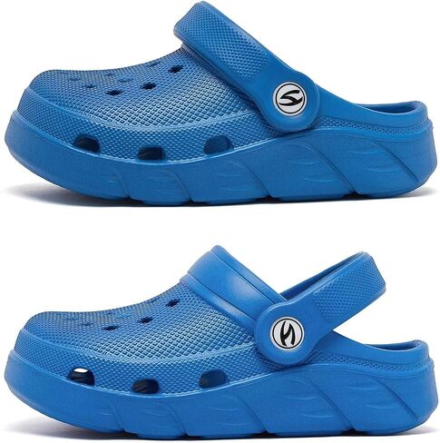 HOBIBEAR Kids Garden Clogs Toddler Sandals for Boys Girls Slipper Beach Water Shoes Slip on (Toddler/Little/Big Kids) in Kuwait