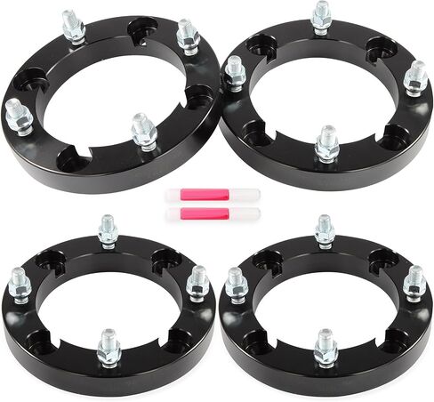 فواصل عجلة ECCPP 4x156 إلى 4x156 1 بوصة 4 عروة مناسبة لـ Polaris RZR S 1000 2015-2021 لـ Polaris RZR XP 2015-2021 مع مسامير 12x1.5 تجويف مركزي 131 مم - 4 قطع in Saudi Arabia