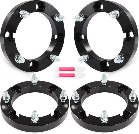 فواصل عجلة ECCPP 4x156 إلى 4x156 1 بوصة 4 عروة مناسبة لـ Polaris RZR S 1000 2015-2021 لـ Polaris RZR XP 2015-2021 مع مسامير 12x1.5 تجويف مركزي 131 مم - 4 قطع in Saudi Arabia