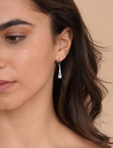 Starchenie Dangle Drop Earrings for Women 925 Sterling Silver Leverback Earrings Birthstone Jewelry in Saudi Arabia