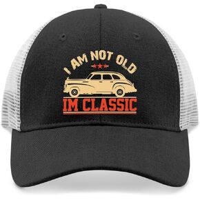 I'm Not Old I Am Classic Hat for Mens Retros Baseball Cap Classic Washed Dad Hats Cotton