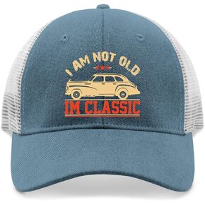 قبعة I'm Not Old I Am Classic للرجال قبعة بيسبول كلاسيكية مغسولة من القطن