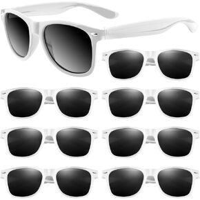 ASTARON 8 Pack Novelty Sunglasses for Kids 3+ Summer Beach Party Birthday Party Favors Supplies Goody Bag Filler