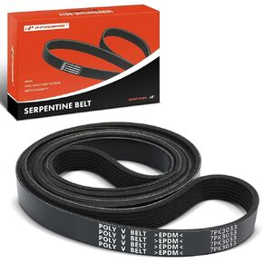 A-Premium F5TA8620GB Engine Serpentine Drive Belt Compatible with Ford F-250 F250, F-350 F350, F-59 Commercial Stripped Chassis, 1994, V8 7.3L