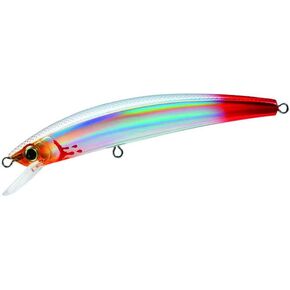 Yo-Zuri R1125-C4 Crystal Minnow Floating Diver Lure, Silver Black, 130mm 5-1/4"