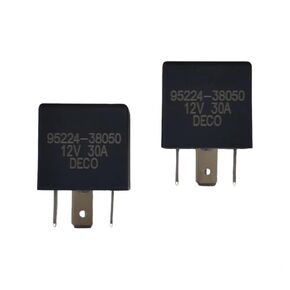 2pcs 95224-38050 12VDC 30A 4Pins Automotive Relay
