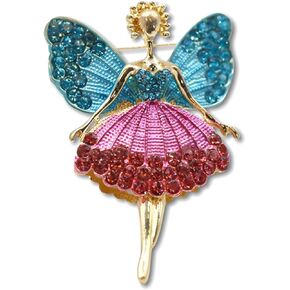 Brooches Multi Colored Rhinestone Cute Exquisite Rhinestone Pin Brooch Decoration for Wedding Jewelry Gifts Clothes