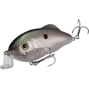 Strike King (HCHHJR-568 Hybrid Hunter Jr Crankbait Fishing Lure, 568 - Green Gizzard Shad, 1/2 oz