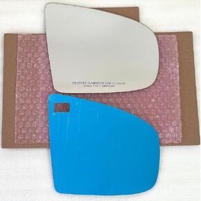 New Replacement Mirror Glass with Full Size Adhesive for 2007-13 BMW X5 / 2008-14 BMW X6 Passenger Side View Right RH
