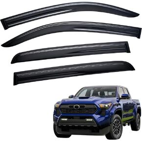 Window Visor Compatible with Dodge Charger 2011-2023,4PCS Rain Guard Sun Shield Shade and Sun Window Deflectors